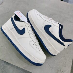 Giay-The-Thao-Nike-Air-Force-1-Cream-Xanh-Navy-1