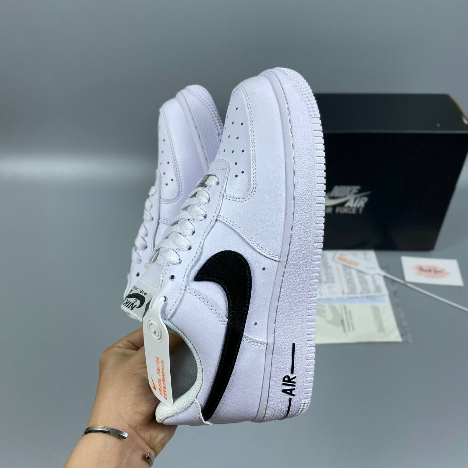 Nike AF1 White Black (11) Nike-AF1-White-Black-11