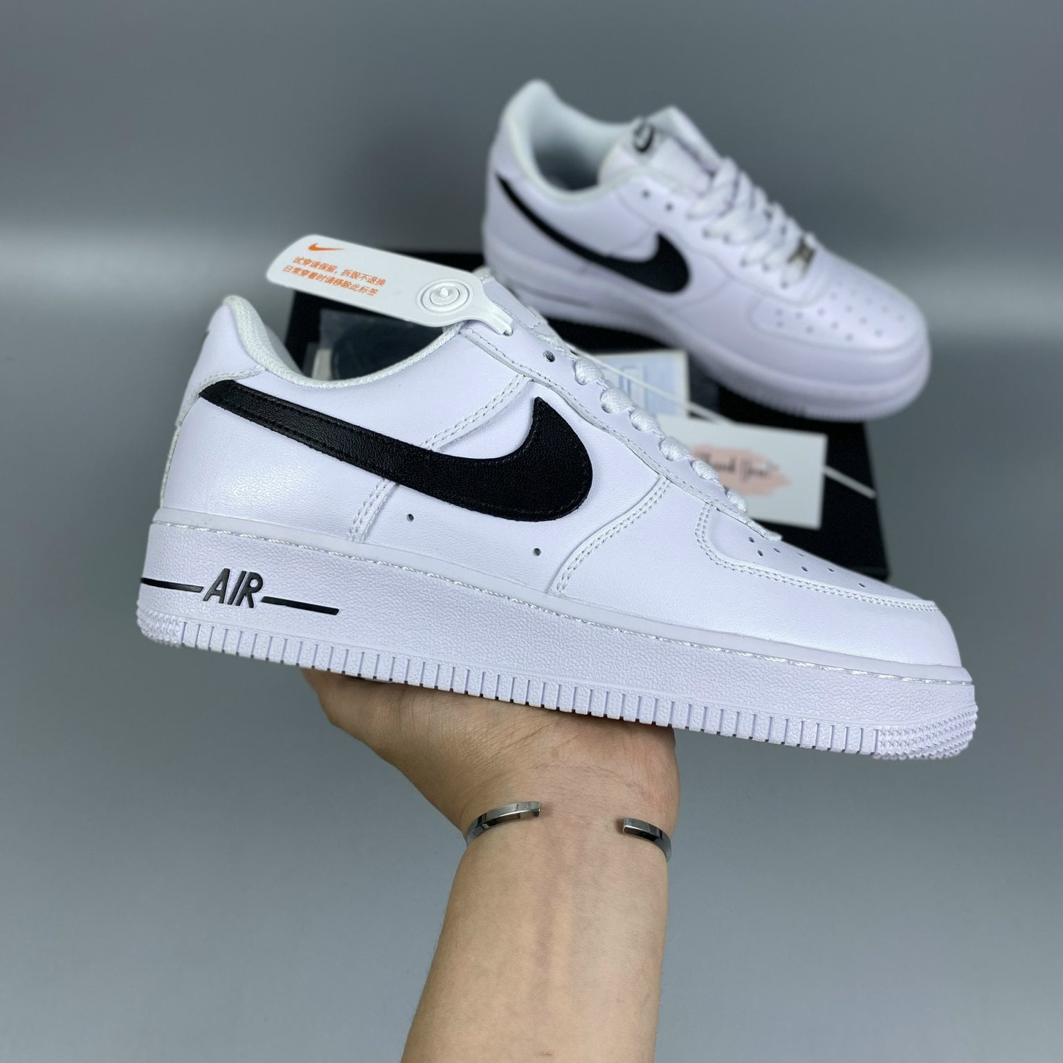 Nike AF1 White Black (7) Nike-AF1-White-Black-7